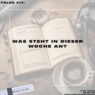 Folge 217: Neue Woche : Was steht an und was wird gelesen?
